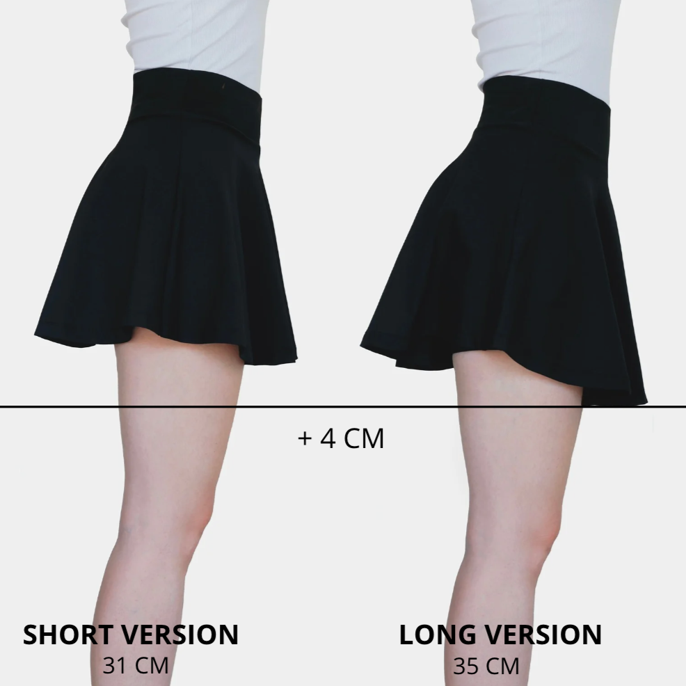 Raven Skirt - Short